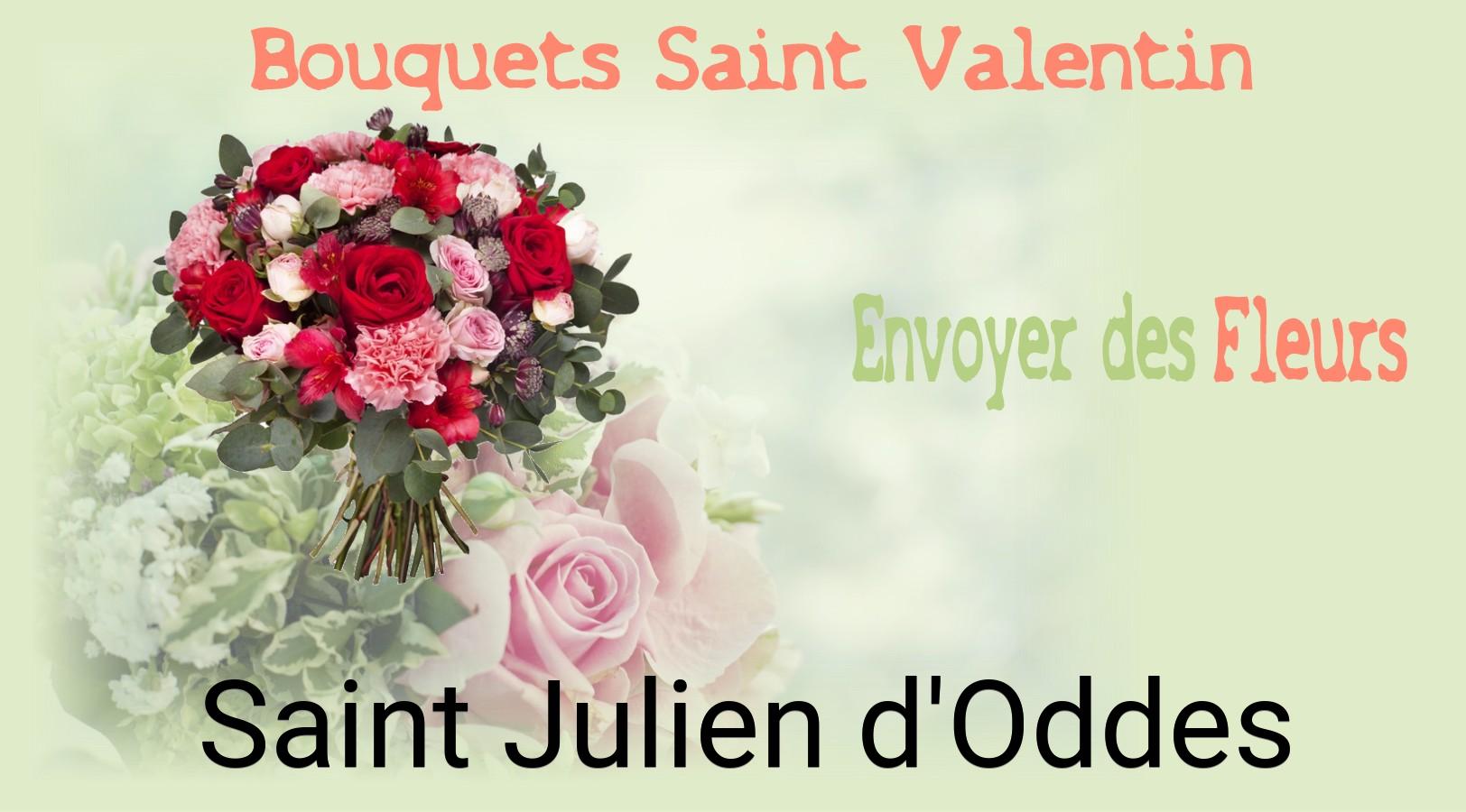 Roses de Saint-Valentin livrées à Saint-Julien-d'Oddes